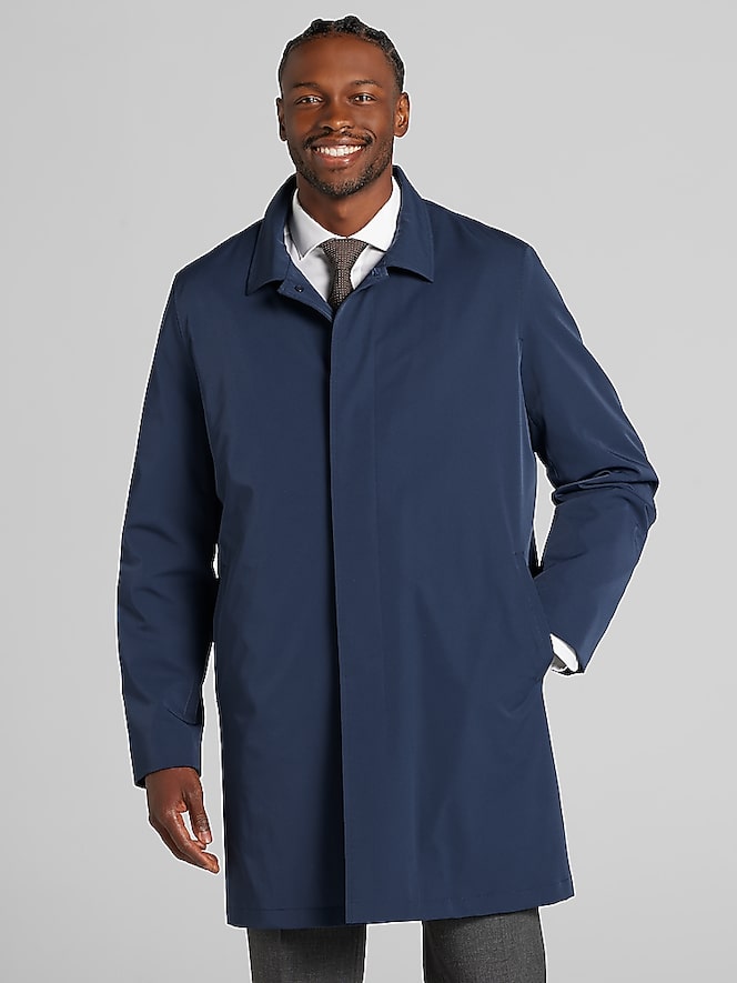 Joseph Abboud Modern Fit Stretch Raincoat