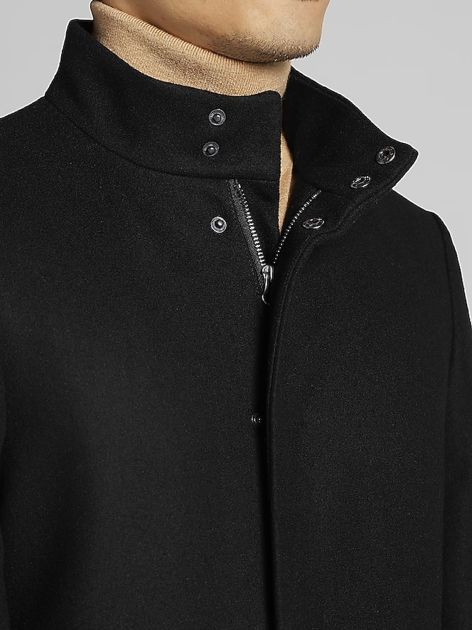Calvin Klein Mayden Wool Blend Car Coat