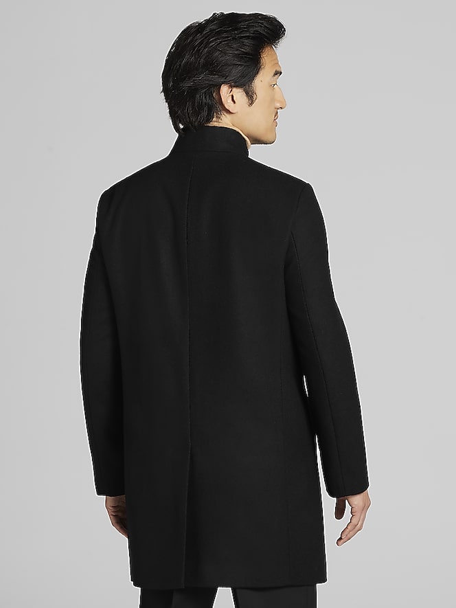 Calvin Klein Mayden Wool Blend Car Coat