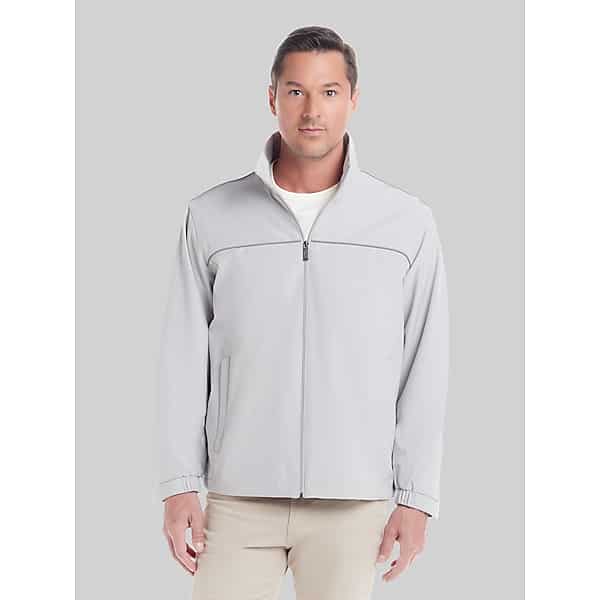 Weatherproof Men's Modern Fit Flex Tech Jacket Grey - Size: Medium