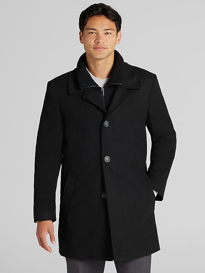 Calvin Klein Coleman Button Front Coat