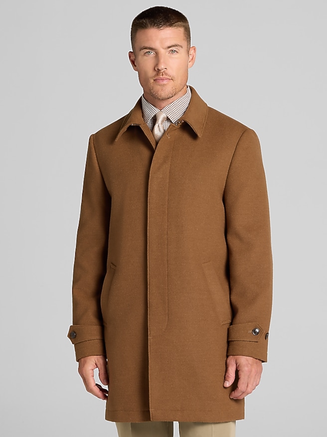 Tommy Hilfiger Freeman Car Coat Camel