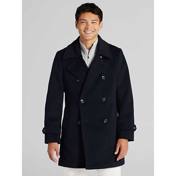 Tommy Hilfiger Men's Floyd Peacoat Navy - Size: 44 Short