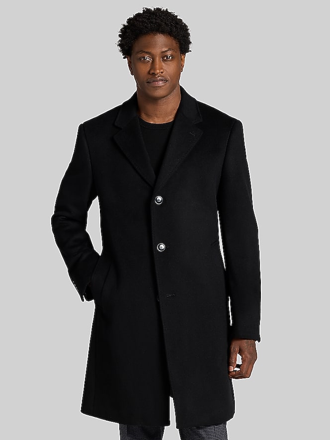 Michael Kors Kavon Wool Cashmere Blend Overcoat
