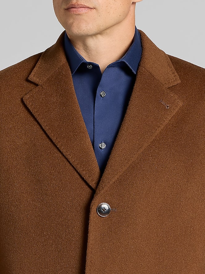 Michael Kors Kavon Wool Cashmere Blend Overcoat