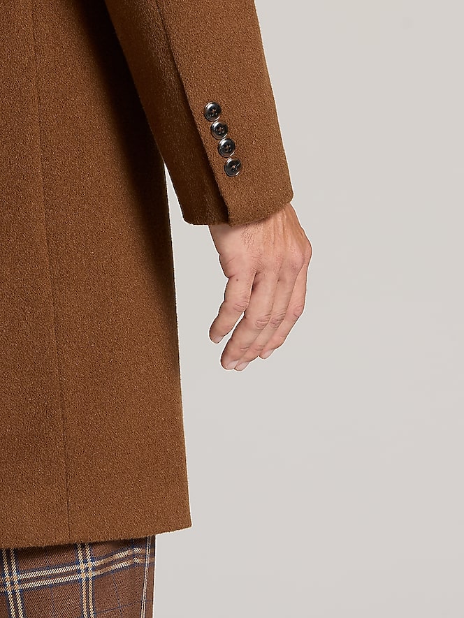 Michael Kors Kavon Wool Cashmere Blend Overcoat
