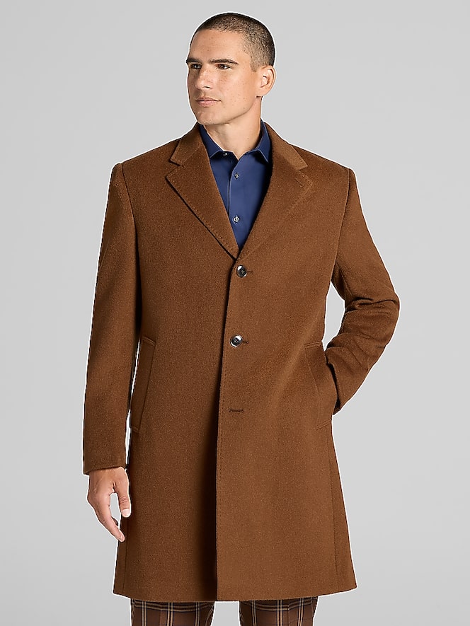 Michael Kors Kavon Wool Cashmere Blend Overcoat