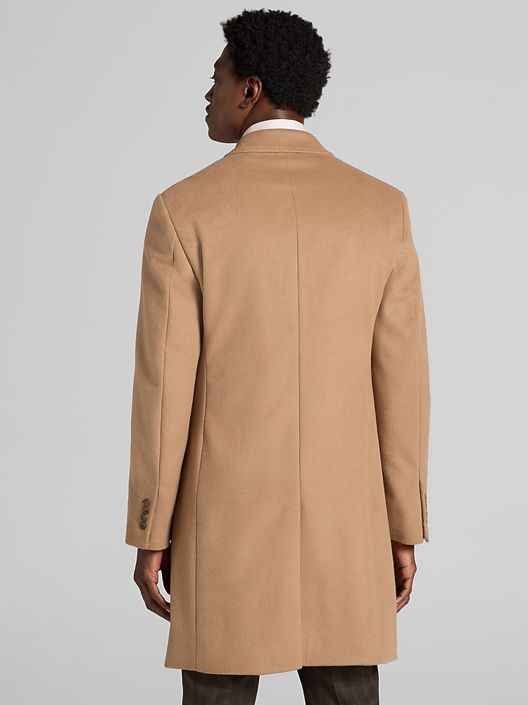 Michael Kors Kavon Wool Cashmere Blend Overcoat, Camel - Tan