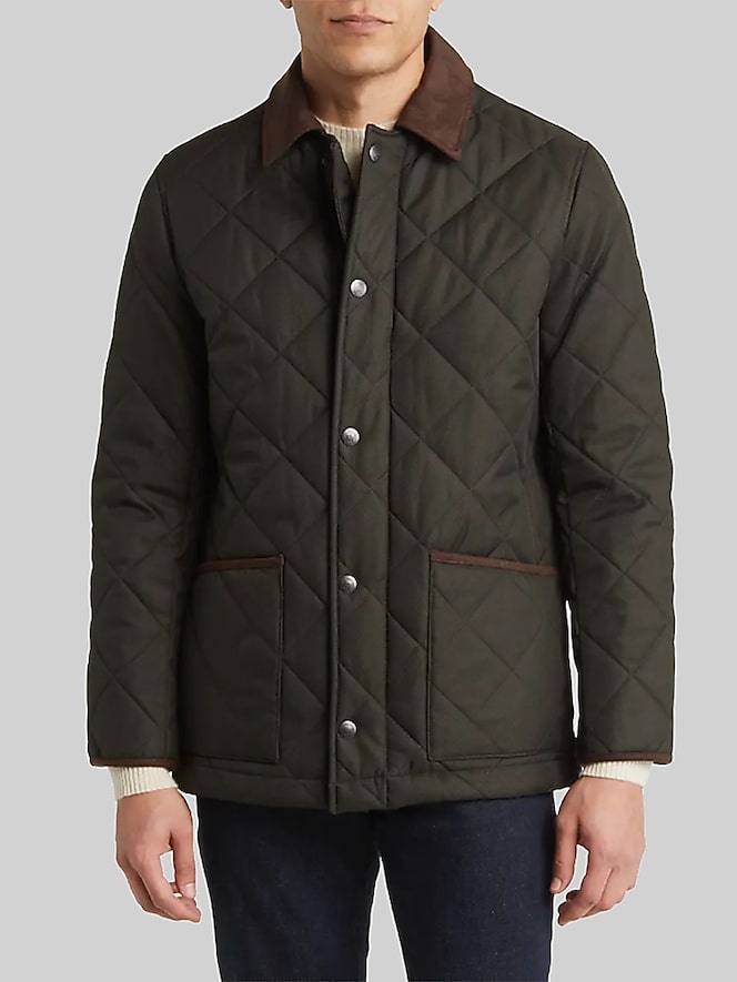Hart Schaffner Marx Marx Erikson Coat, Olive - Image 1 of 4