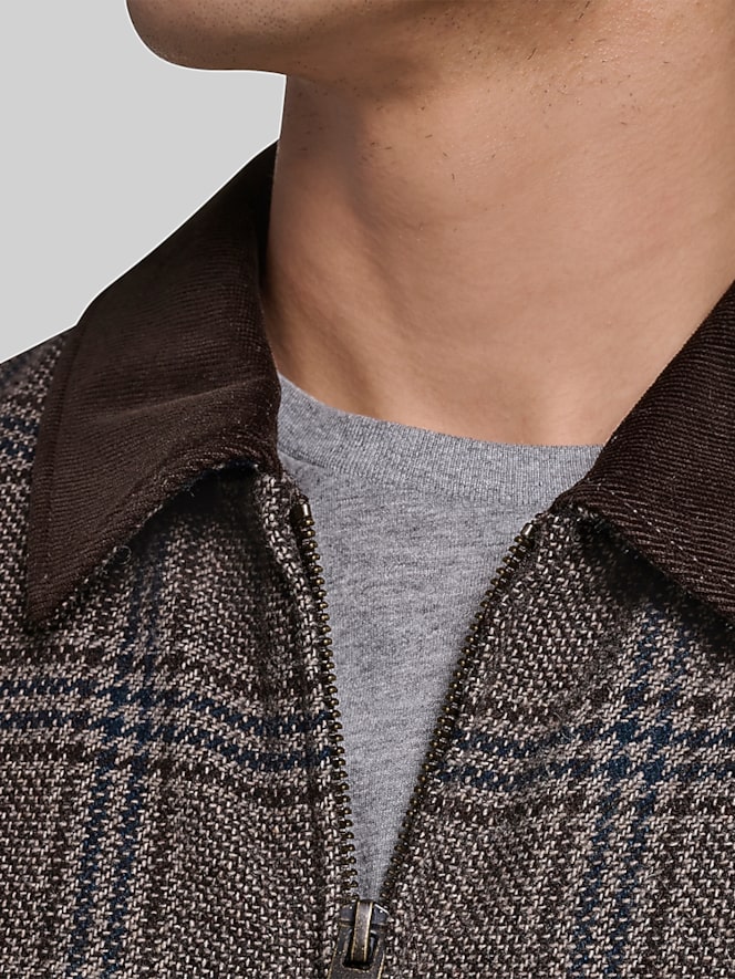 Dockers Wool Blend Laydown Collar Jacket