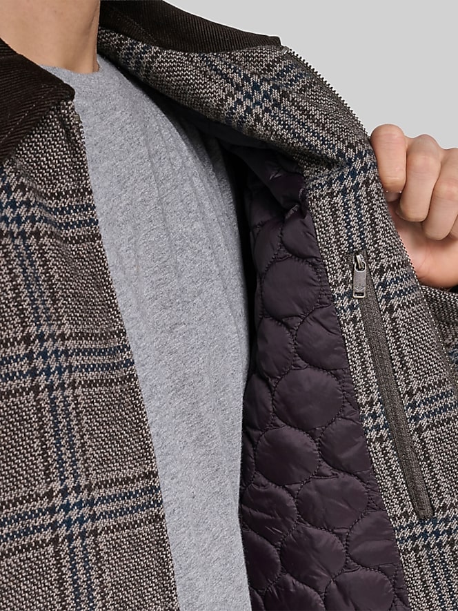 Dockers Wool Blend Laydown Collar Jacket
