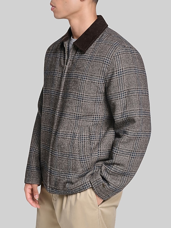 Dockers Wool Blend Laydown Collar Jacket