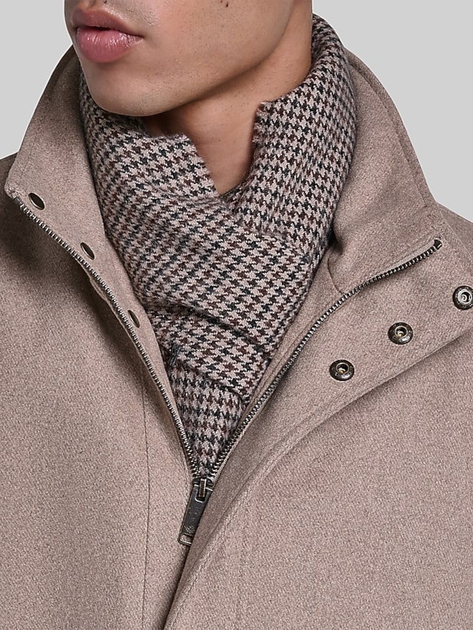 Dockers Walking Coat & Scarf Set
