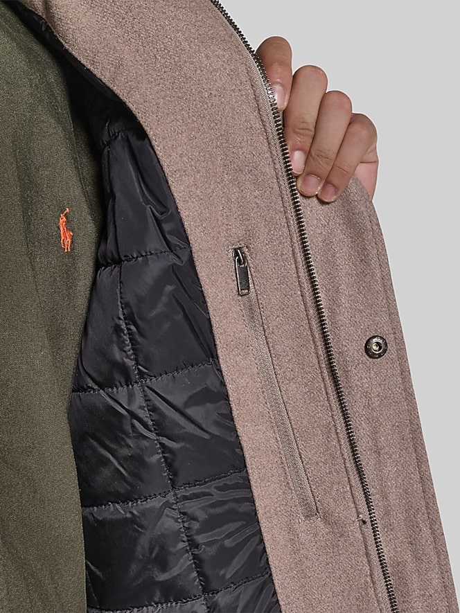 Dockers Walking Coat & Scarf Set