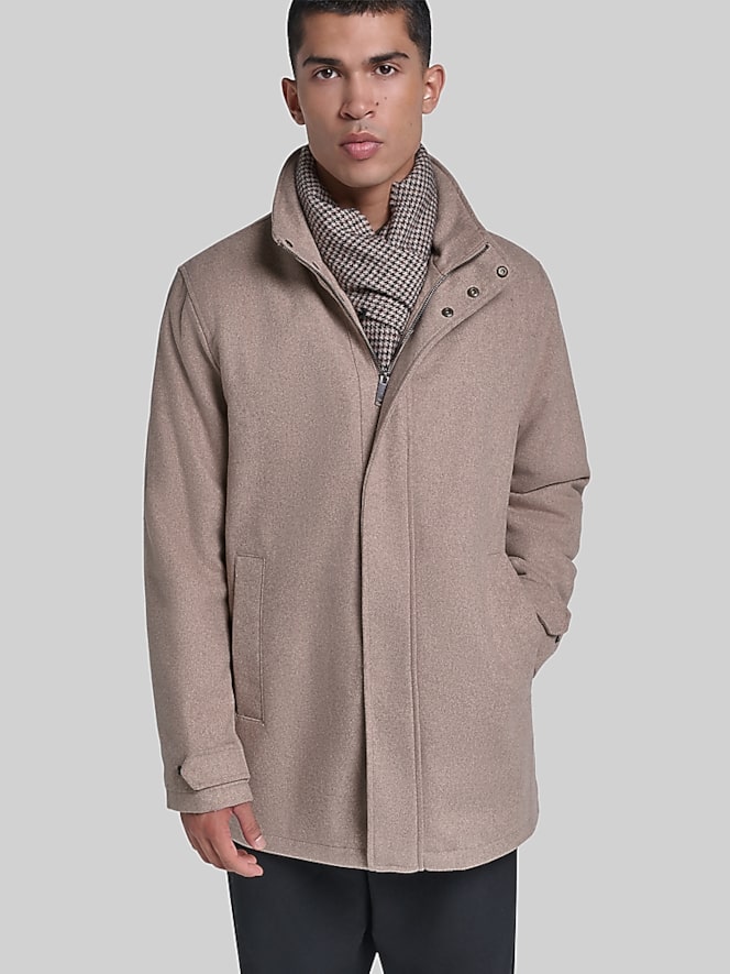 Dockers Walking Coat & Scarf Set