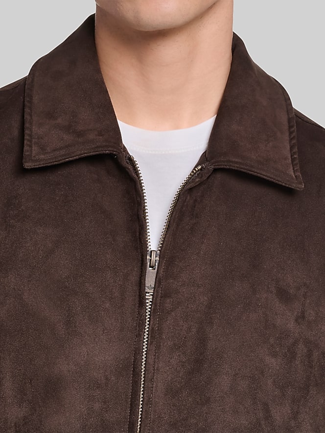 Dockers Faux Suede Bomber Jacket