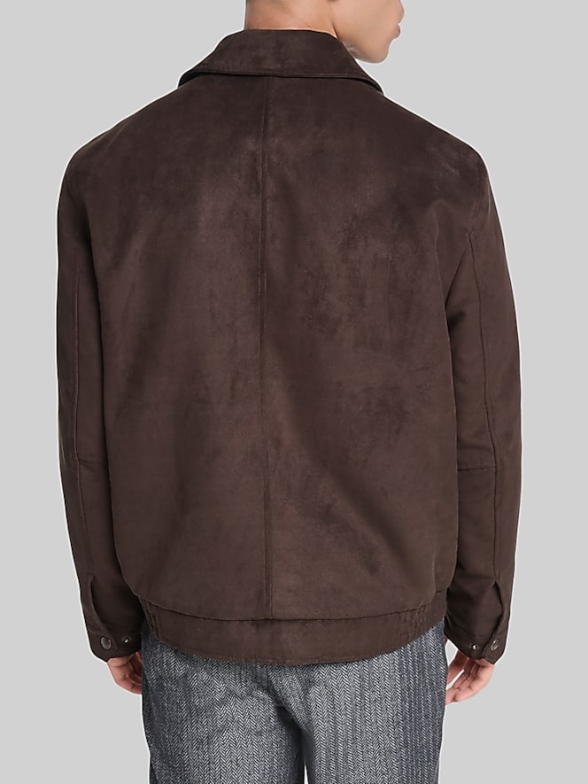 Dockers Faux Suede Bomber Jacket