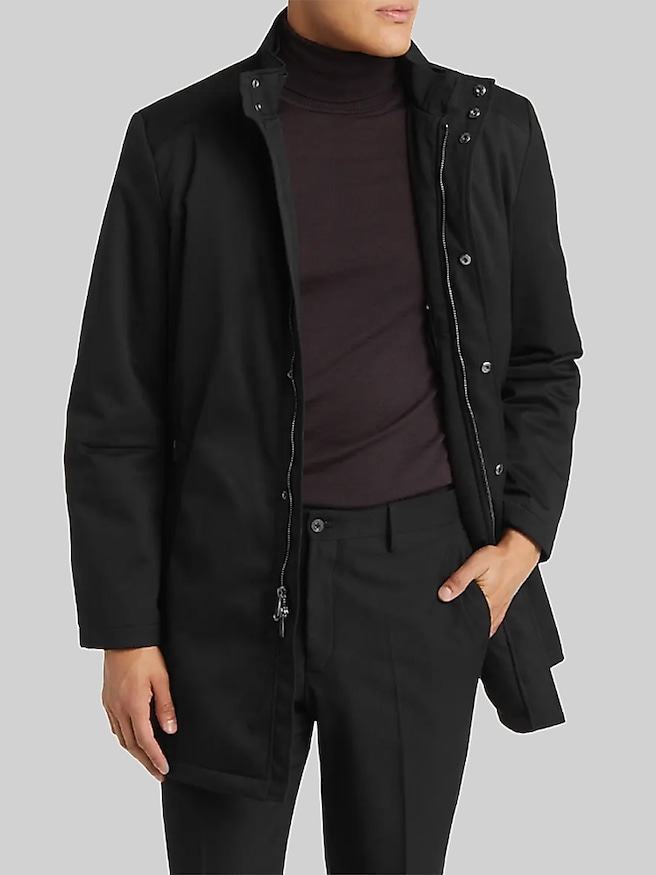Hart Schaffner Marx Bryce Waterproof Coat Black