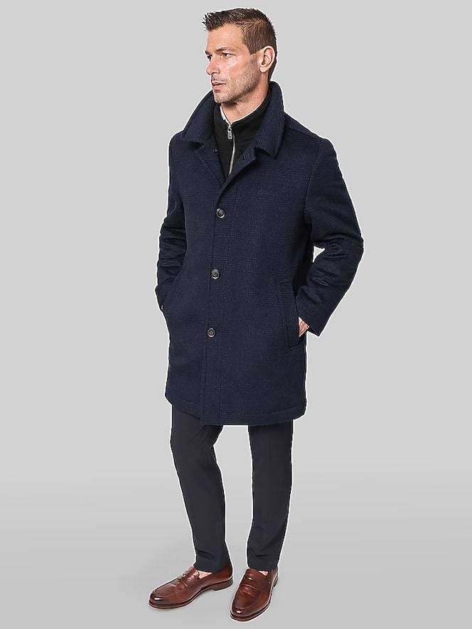 Hart Schaffner Marx Macbeth Jacket, Navy Plaid - Image 3 of 5