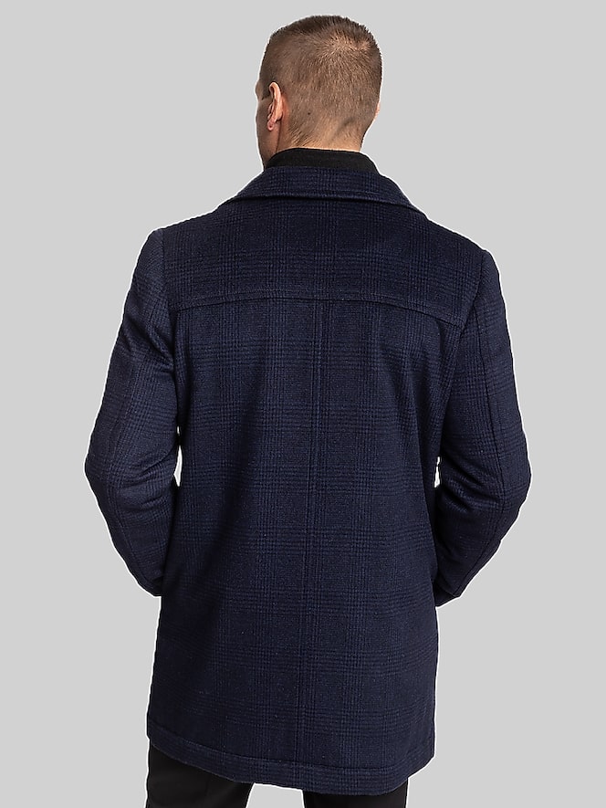 Hart Schaffner Marx Macbeth Jacket, Navy Plaid - Image 4 of 5