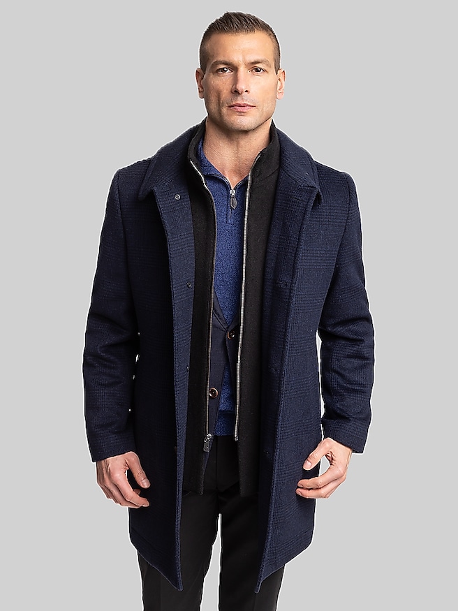 Hart Schaffner Marx Macbeth Jacket Navy Plaid