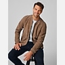 Mauritius Gustie African Suede Bomber Jacket