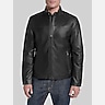 Cole Haan Classic Zip Front Moto Jacket