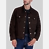 Cole Haan Trucker Suede Jacket