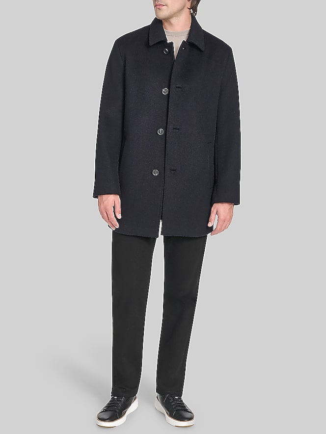 Cole Haan Wool & Cashmere Blend Top Coat