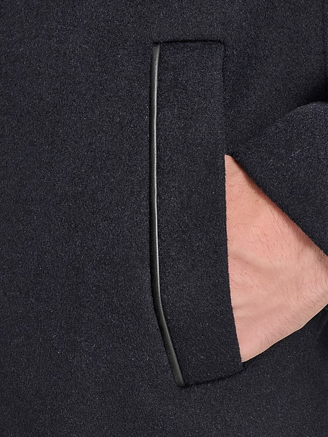 Cole Haan Wool & Cashmere Blend Top Coat