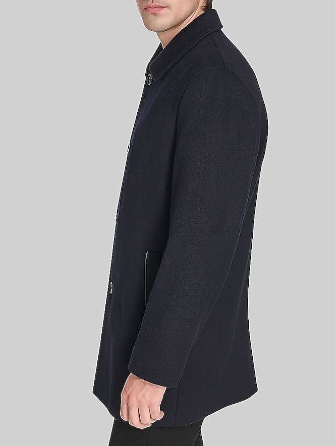 Cole Haan Wool & Cashmere Blend Top Coat