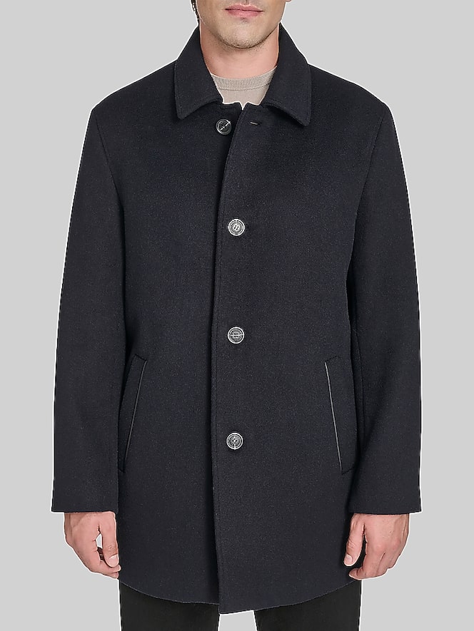 Cole Haan Wool & Cashmere Blend Top Coat