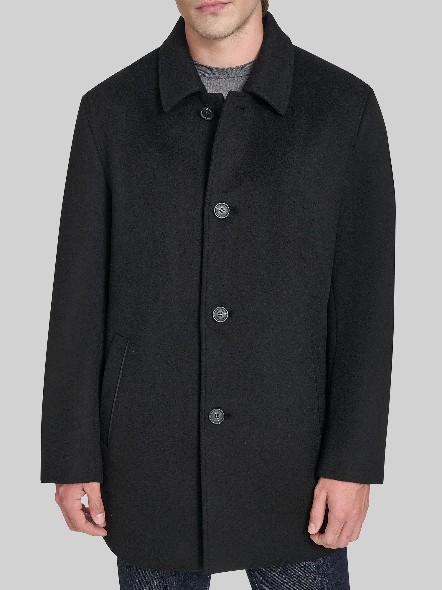 Wool Blend Top Coat