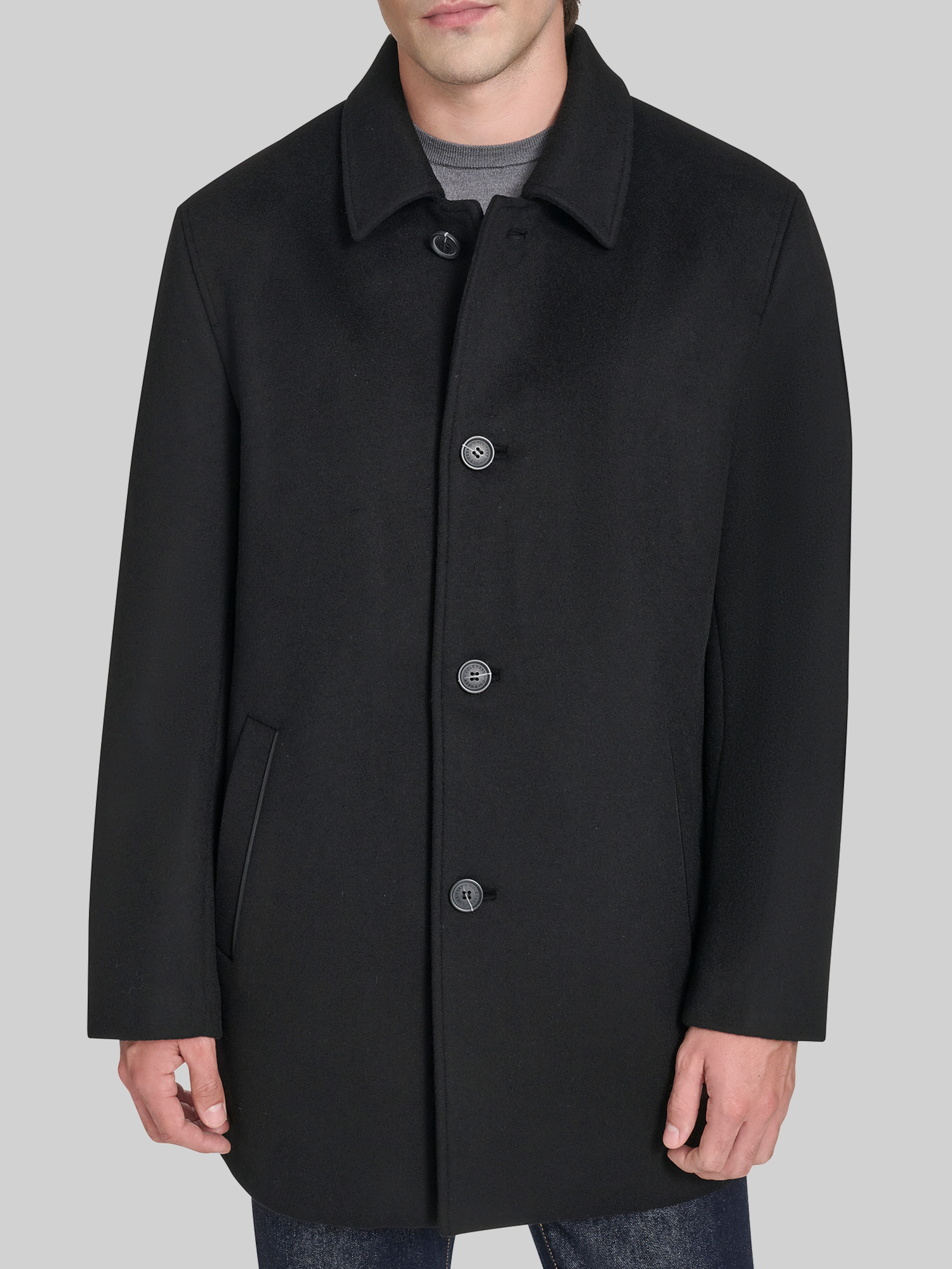 Wool Blend Top Coat