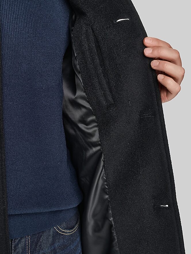 Cole Haan Cashmere Blend Car Coat