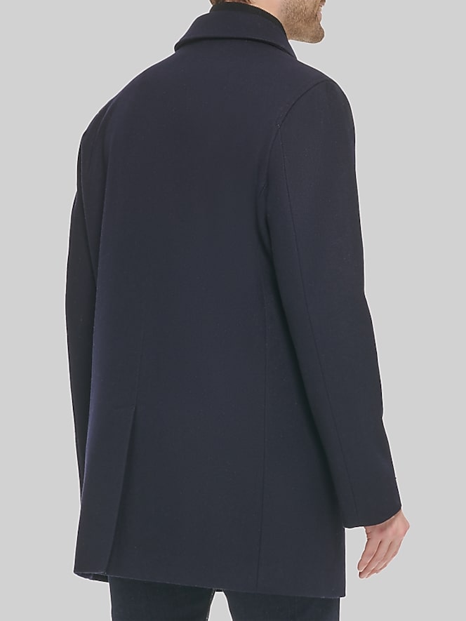 Cole Haan Pressed Melton Wool Topper