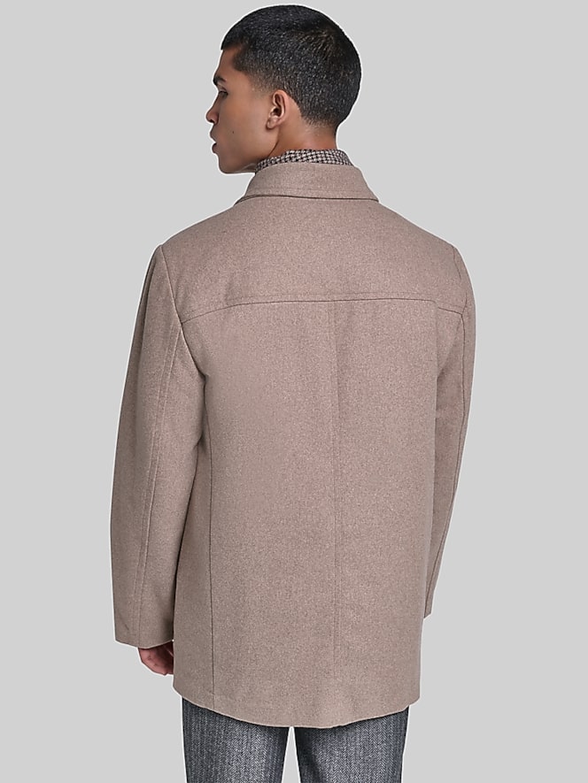 Dockers Weston Wool Blend Coat With Scarf