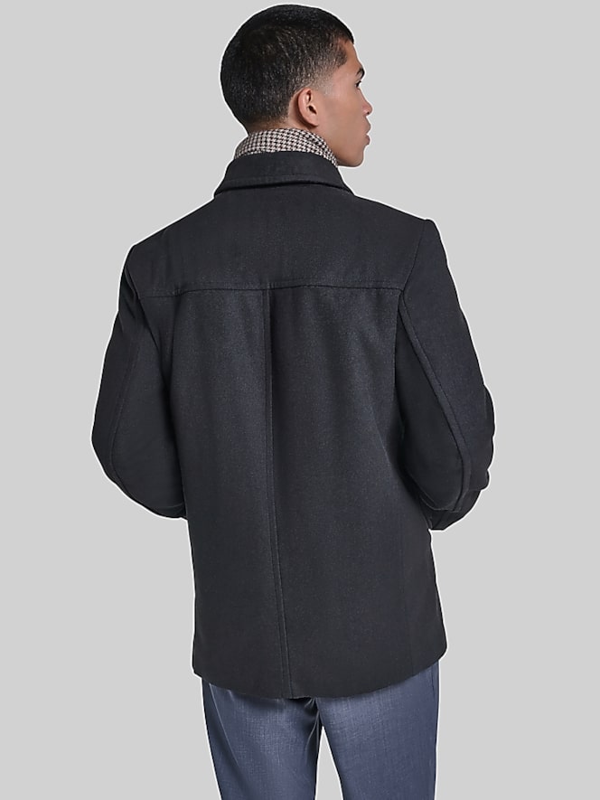 Dockers Weston Wool Blend Coat With Scarf