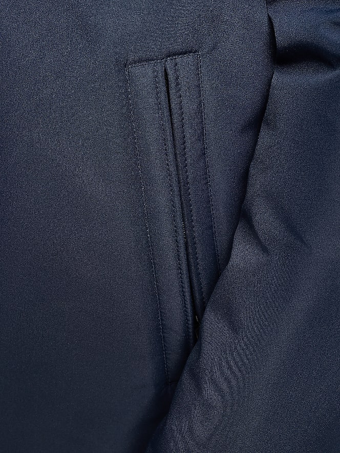 Andrew Marc Classic Mackintosh Raincoat with Bib