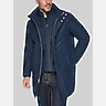 Andrew Marc Regular Fit Classic Stand Collar Raincoat