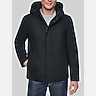 Cole Haan Wool Field Coat with Corduroy Combo