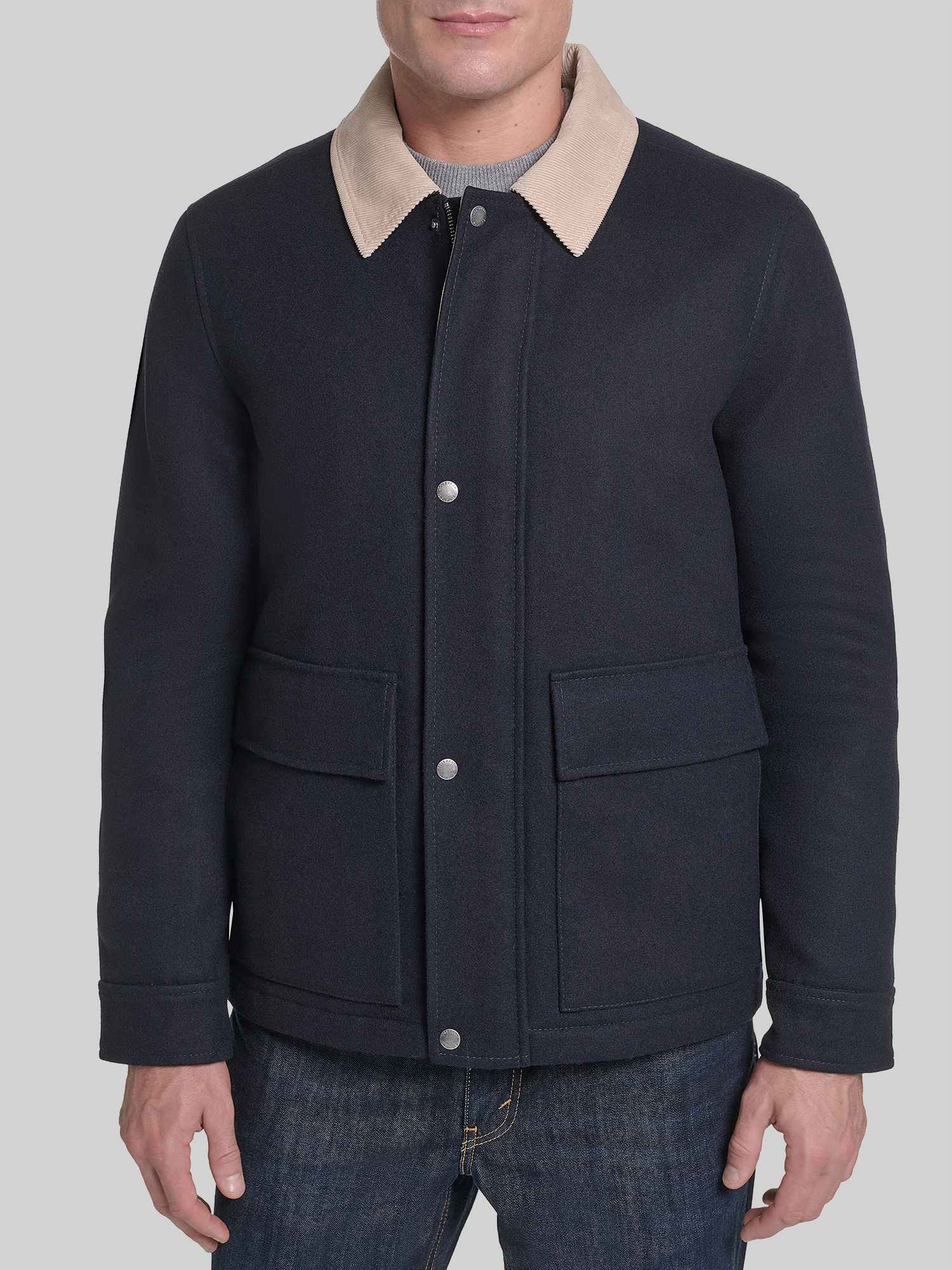 Corduroy Collar Barn Jacket