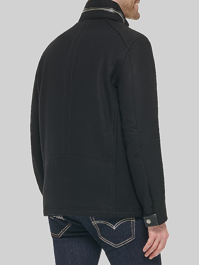 Cole Haan Melton Wool Jacket