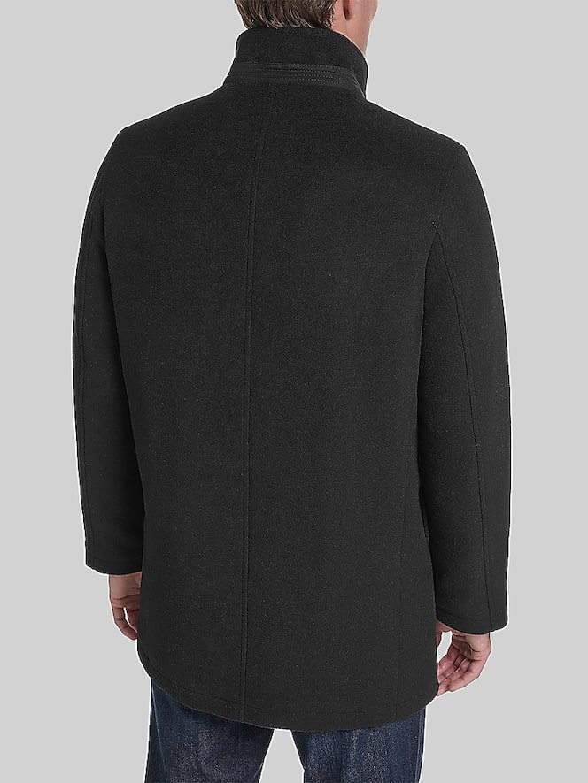 Cole Haan Shirt Collar Wool Blend Jacket