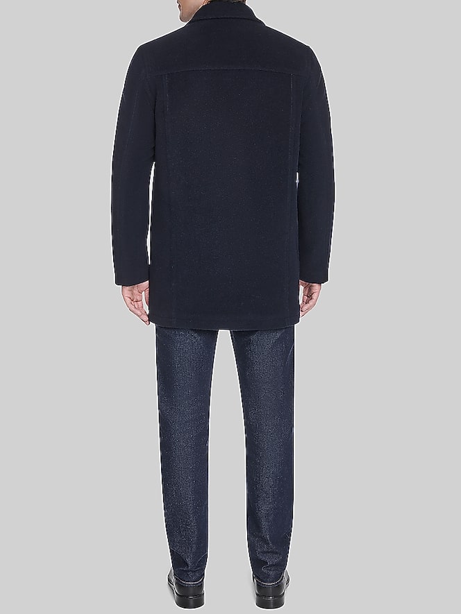 Cole Haan Wool Blend Button Front Coat