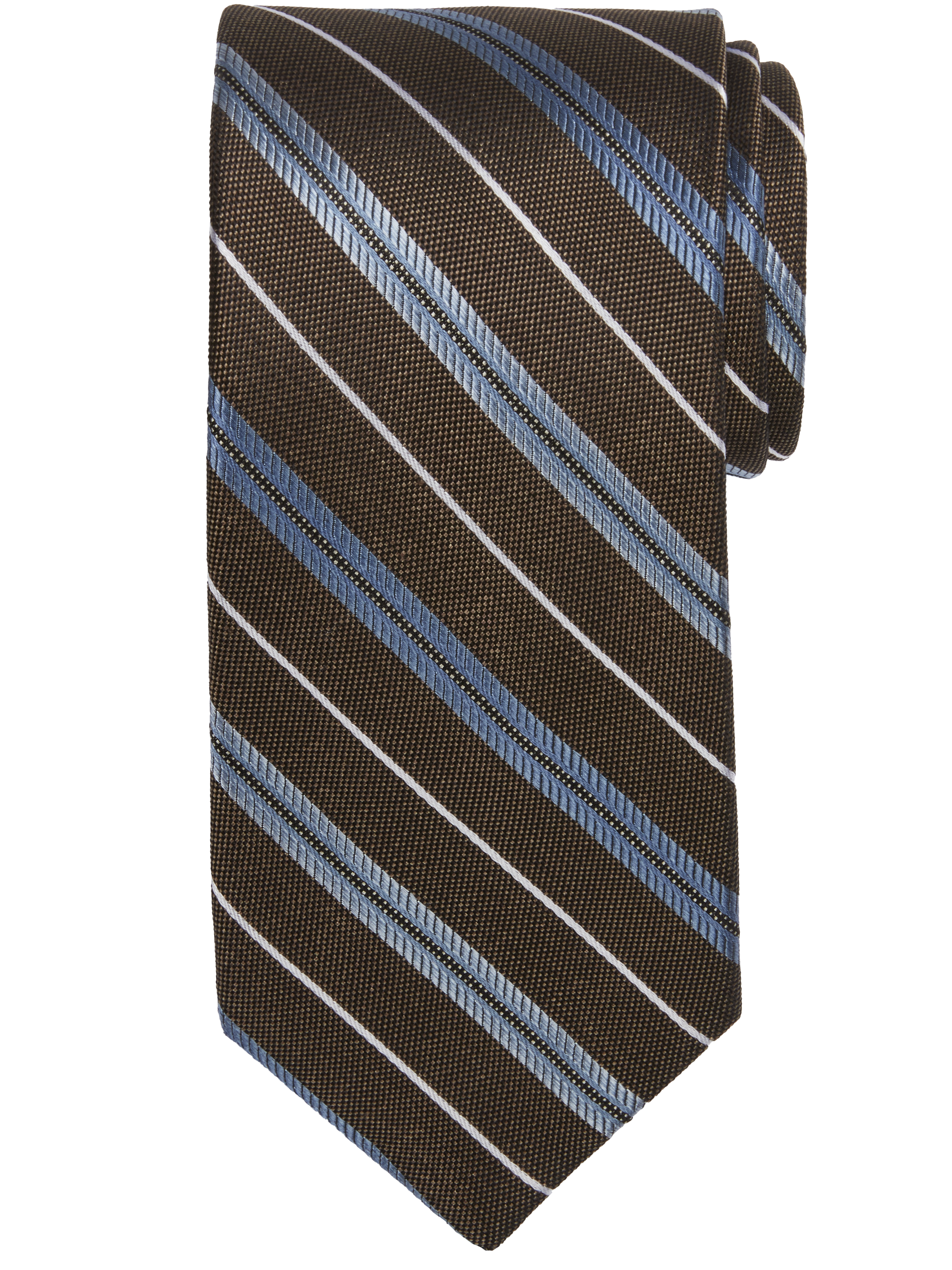Stripe Silk Narrow Tie(BLACK) ネクタイ 707253_4NAAB_1000_001_100_0000