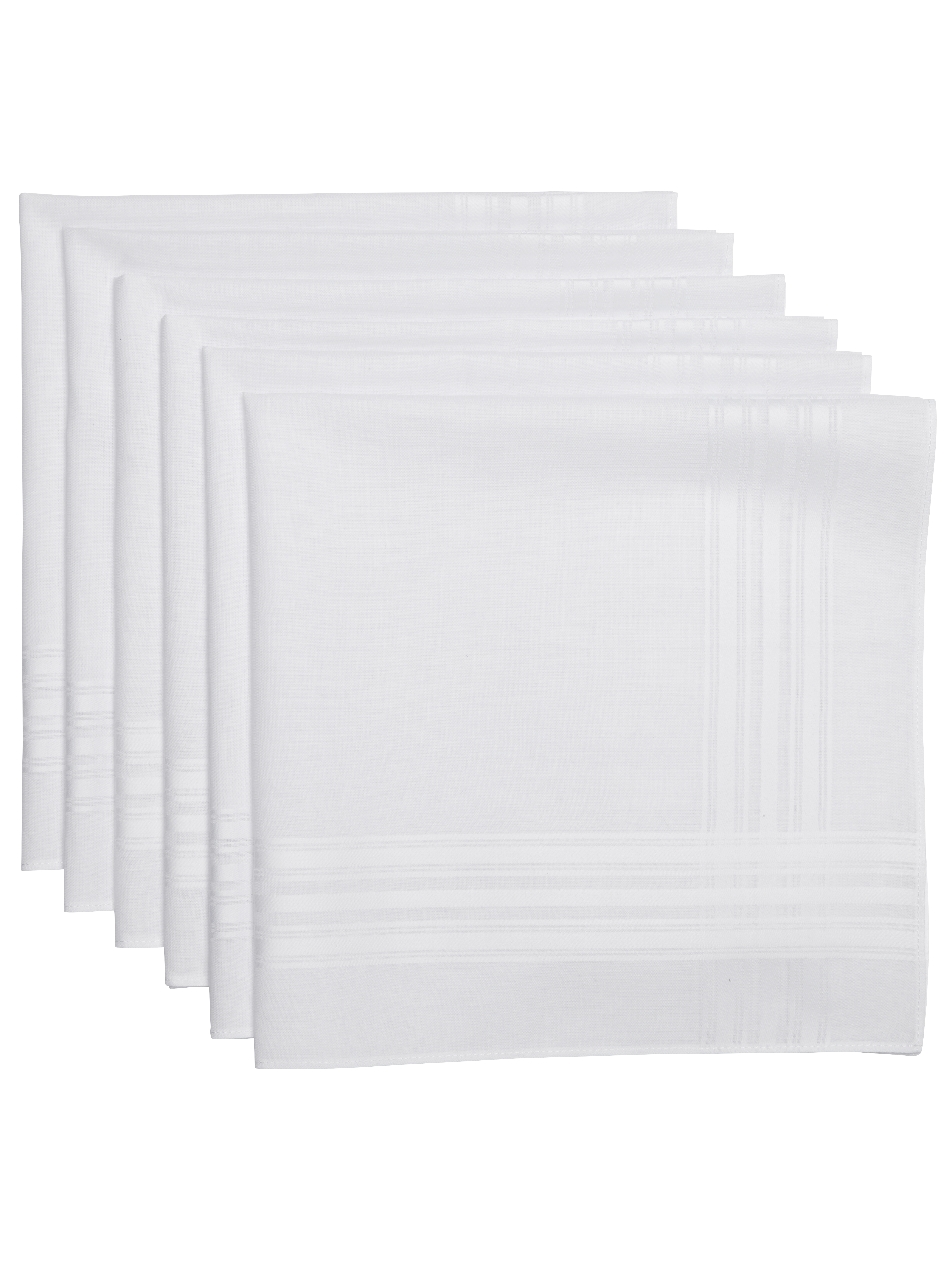 Handkerchiefs, 6-Pack