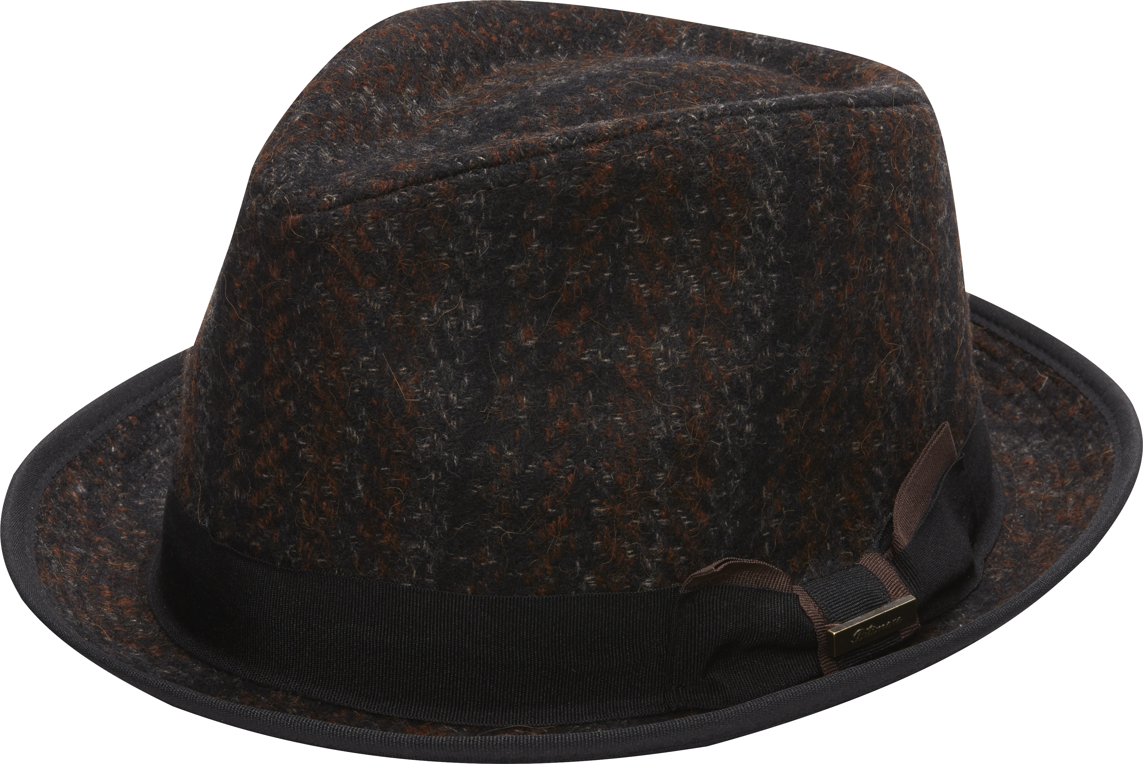 Tweed Plaid Fedora