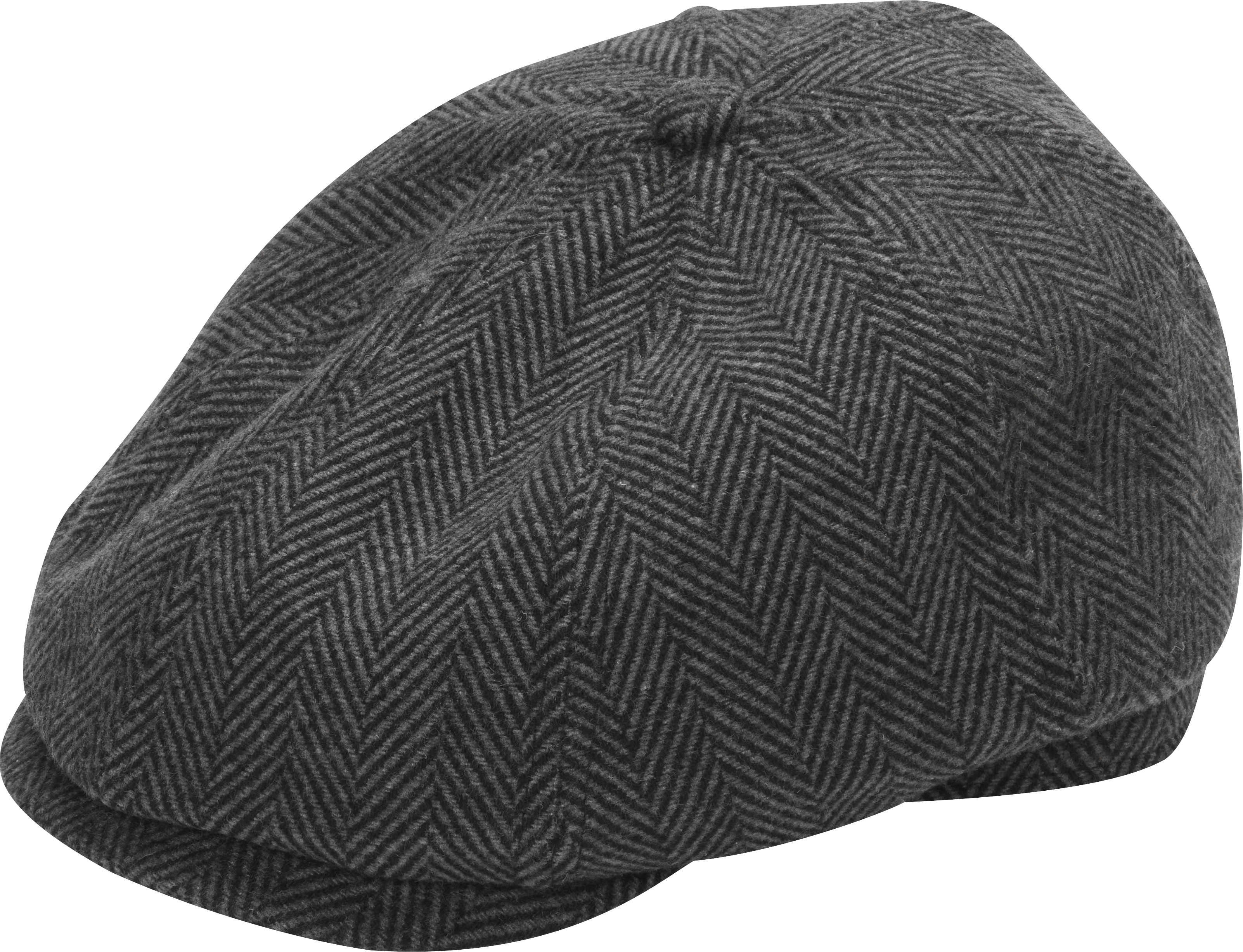 Narrow Herringbone Ivy Cap