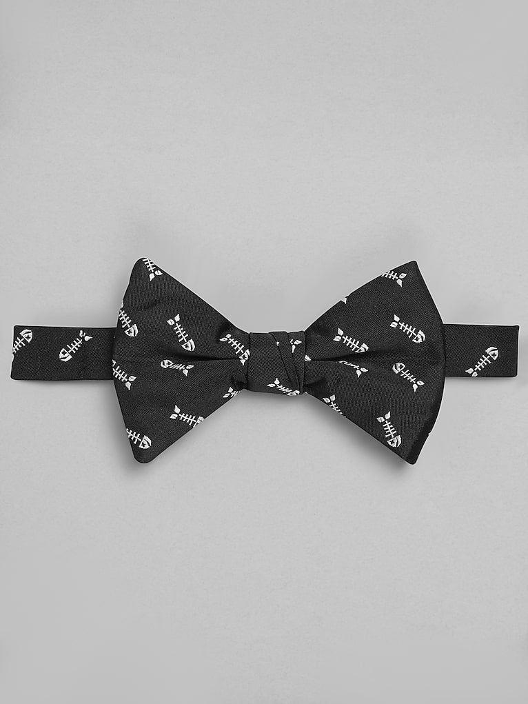 Egara Fish Bone Pre-Tied Bow Tie